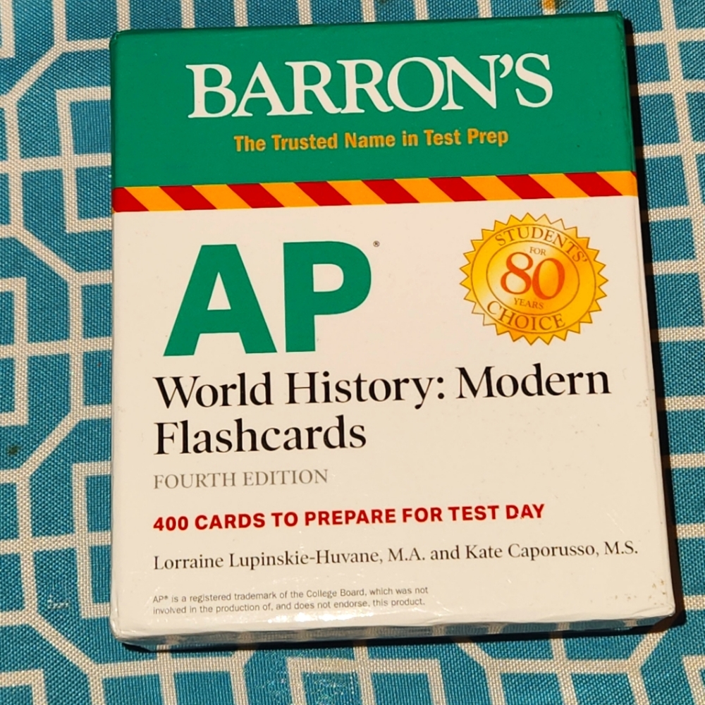 Barron's - AP World History - Flash Cards